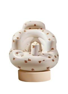 اشتري Inflatable Baby Chairs Air Sofa With Pump for Babies 3-36 Months في السعودية