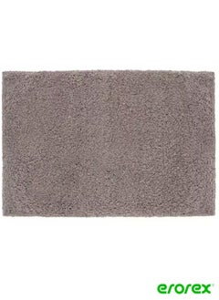 Buy Bath mat beige 60x90 cm in Saudi Arabia