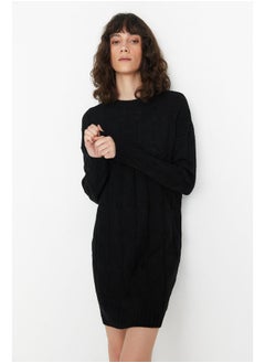 اشتري Sweater Dress - Black - Standard في مصر