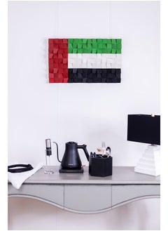 اشتري Wooden Emirati Flag Wall Art في مصر