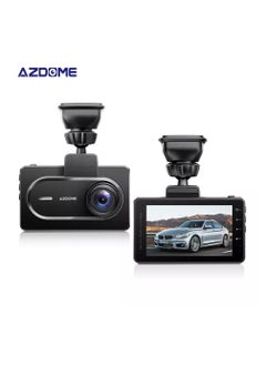 Buy M27S Dash Cam Front and Rear cam 1080P+1080P car video recorder Wifi GPS Parking monitor Dashcam Car Black Box in Saudi Arabia