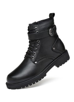 اشتري New Men's Casual Leather Boots في الامارات