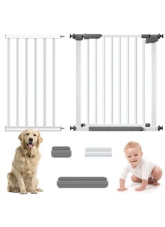 Buy Safety Gate Rail, Auto Close Safety Baby Gate, Stair Railing Pet Isolation Fence, Protective Fence, Adjustable Range 118-125cm, for Stairs, Doorways (Safety Railing + 21cm Extension Kit) in Saudi Arabia