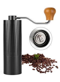 Buy Brutelle Manual Coffee Grinder Hand Coffee Grinder Capacity 25g with Adjustable Dragon CNC Stainless Steel Conical Burr for Drip Coffee French Press Turkish Brew in Saudi Arabia