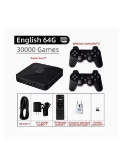 Buy Powkiddy Wireless Game Console 4K 30000+ Retro games in Saudi Arabia