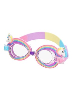 Buy Kids Swimming Goggles for 3-15 Years Old, Unicorn Swimming Goggles, UV and Anti-Fog Kids Swimming Goggles, Adjustable Straps in Saudi Arabia