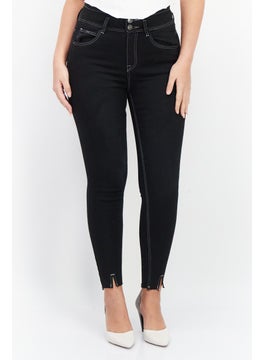 اشتري Women Extra Slim High Waist Stretchable Jeans, Black في الامارات