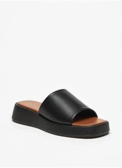 اشتري Open Toe Slip-On Sandals في الامارات