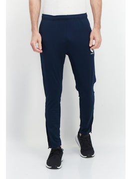 Buy Men Sportswear Fit Training Track Pants, Navy Blue in UAE