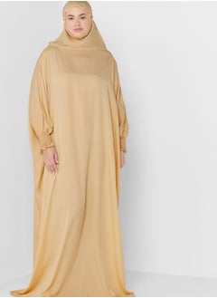 Buy Detailed Cuff Prayer Dress in UAE