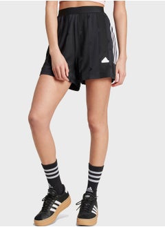 Buy Tiro Cut 3 Stripe Jacquard Shorts in UAE