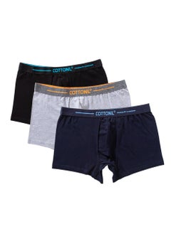 Buy Pack of 3 Cotton Pro Boxer Underwear for Men in Egypt