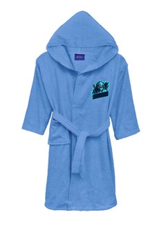 Buy Children's Bathrobe. Banotex 100% Cotton Children's Bathrobe, Super Soft and Fast Water Absorption Hooded Bathrobe for Girls and Boys, Stylish Design and Attractive Graphics SIZE 14 YEARS in UAE