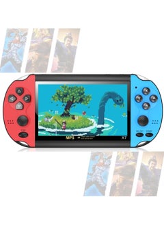 اشتري Handheld X12 Plus 7 inch Video Game Console Retro Handheld Games Consoles Built-in Classic Games Rechargeable Battery Portable Style Hand Held Game System في الامارات