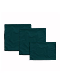 اشتري Plain Dark Green Cushion Set Cover في مصر