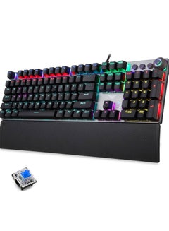 Buy Aula F2088 Full Gaming Mechanical Keyboard - BLUE Switch - Rainbow Backlight - EN Key in Egypt