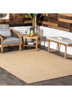 اشتري Nakia Transitional Indoor Outdoor Area Rug 2' X 3' Natural في السعودية