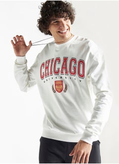 Buy Slogan Sweatshirt in Saudi Arabia