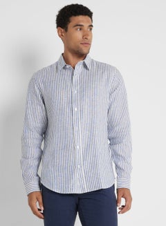 Buy Long Sleeve Linen Shirt in UAE