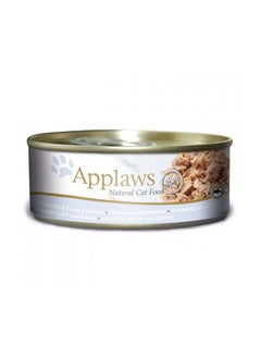 Buy Applaws Tuna Fillet with Cheese Adult Wet Cat Food 156g X 24 Pcs ( 1 Box ) in UAE