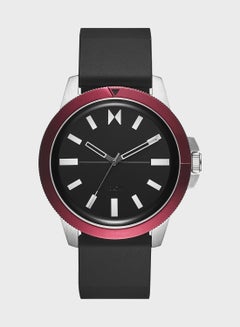 Buy Silicone Strap Analog Watch in UAE