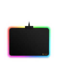 Buy Led Gaming Mouse Pad - Comfortable RGB Lighting Big Hard Computer Mice Mat for Gamer, Waterproof (250×350×4mm) in UAE