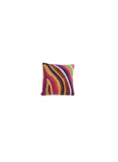 Buy Aranza Hand Tufted Filled Cushion 50x50cm - Ochre in UAE