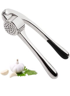 Buy Professional Stainless Steel Press Heavy Duty Mincer Smooth Handle Rust Resistant Garlic Chopper Tool in Egypt