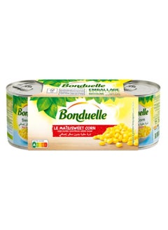 اشتري Bonduelle Corn Sweet Grain 150 grams x Pack of 3 في الامارات