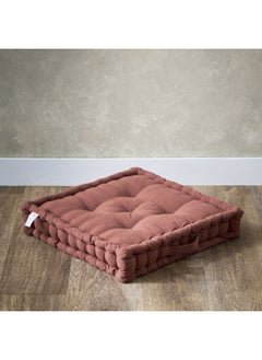 Buy Atlanta Solid Floor Cushion 50 x 50 cm in Saudi Arabia