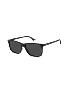 اشتري Men's UV Protection Rectangular Sunglasses - Pld 4137/S Black 58 - Lens Size: 58 Mm في السعودية