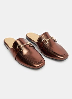 Buy Mania Mules Metallic in Egypt