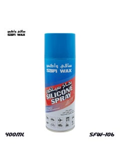 Buy Safi Wax Silicone Spray Moisturizes, Protects And Restores Elasticity for Rubber, Leather And Plastic Parts 400ml SFW-106 in Saudi Arabia