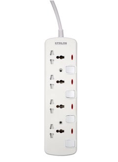 Buy Epsilon 4 Way Extension Socket- ES1100 in UAE