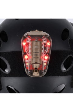 Buy Waterproof Tactical Helmet Light, Airsoft Survival Helmet Lamp Led Outdoor, Military Identification Light IR And Visible Led Helmet Strobe For Outdoor Sports in Saudi Arabia