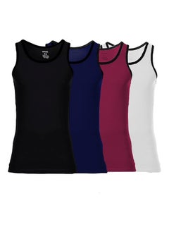 Buy Cottonil Set of 4 Everyday Undershirt Sleeveless 0783 in Egypt