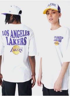 Buy Los Angeles Lakers Oversized T-Shirt in Saudi Arabia