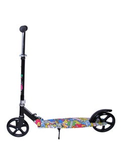 اشتري Folding Scooter 2 Wheels 7-15 Years Old Kick Scooter for Kids Adjustable Height & Handlebars with Kickstand Lightweight Aluminum Frame في الامارات