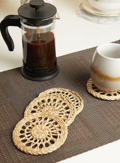 Buy Set Of 4 Seagrass Coaster in UAE