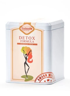 Buy Detox Tea Mix of Green Tea and Herbs Good in Cleansing and Supporting Kidney and Liver 100g in UAE