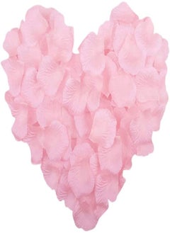 Buy SHATCHI Blue/Red/White/Purple Silk Rose Petals Mother’s Day Wedding Confetti Anniversary Table Decorations Christening Flowers Scatter, (100pcs-5000pcs), Light Pink, 1000pcs in Egypt