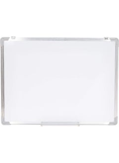 Buy Magnetic Mini White Board | White Board Portable Message Presentation Board for Office | School and Home Usage, Silver Aluminum Frame | 30 * 40cm in UAE