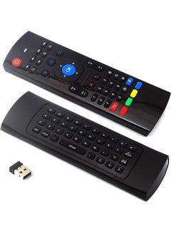Buy Mx3 Pro Mini Wireless Keyboard Air Mouse Sar Ccthyp 3D Fly Controller Built-In 3-Gyro 3-G Sensor With Nano Usb Receiver Perfect For Tv Htpc Iptv Pc Raspberry Smart Tv in Saudi Arabia