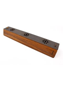 Buy Rectangular Wood Censer Incense Burner With An Openable Lid in Egypt