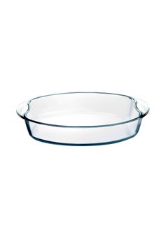 Buy 3L Oval Shape Glass Oven Dish - Premium Borosilicate Bakeware, Oven, Microwave & Dishwasher Safe, Ideal for Baking, Roasting, and Serving in UAE