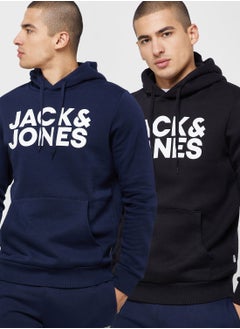 Buy Jjecorp Logo Sweat Hood 2Pk Mp in UAE