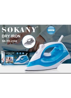 Buy Steam Iron SOKANY SK-YD-2103 blue 1000w in Egypt