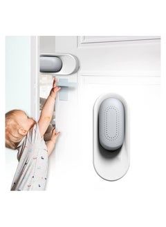 اشتري Door Finger Guard, Child Finger Pinch Guard Self Adhesive Rotating, Baby Anti-Pinch Child Safety Finger Door Guard, Silicone Child Proof Door Finger Pinch Guard Door Stopper for Kid (1Pcs) في الامارات