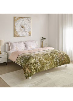 Buy MaBelle Maison 3-Piece Florensence 220 TC Cotton Twin Comforter Set 160 x 220 cm in UAE