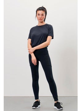 Buy Women Performance Running Tights, Black in UAE